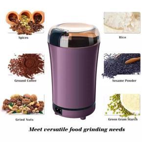 Mini Kitchen Electric Coffee Grinder Cereals Nuts Beans Spices Grains Grinding Machine Multifunctional Home Coffee Grinder