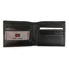 Black Stylish Pure Leather wallet for men Monybag (GS)