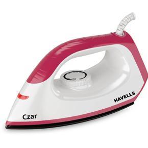 Havells Czar Dry Iron - White and Red