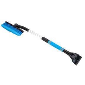 2-in-1 Car Cleaning Brush Ice Scra-per Detachable Snow Shovel Brush Dust Remove Brush Auto Windshield Extendable Snow Brush with Ergonomic Foam Handle for Cars, Trucks and SUVs