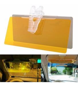 2 in 1 Car Anti-Glare Sunshade Day Night Vision mirror Glare Driving Clip Sun Visor HD Accessory