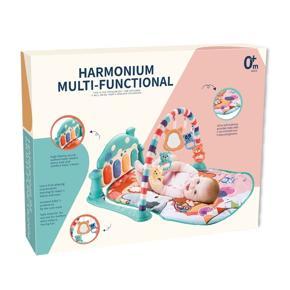 Harmonium Multi-Functional Kick and Play Mat Gym for Babies (Multicolour)