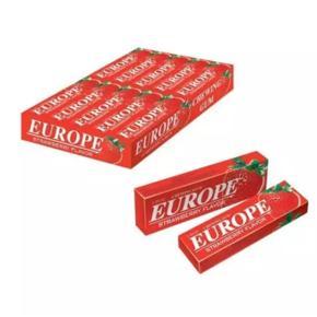 Europe chewing gum Strawberry Flavour 5box(5sticks per box)