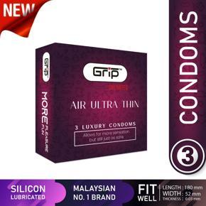 Grip Unlimited Air Ultra Thin condom for Men