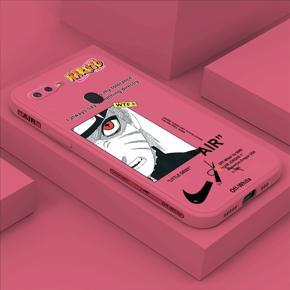 Hontinga for OPPO F9 Case Side Design New Anime Naruto for Boys Back Cover Soft Square Edge Pattern Liquid Silicone Trend Phone Cases