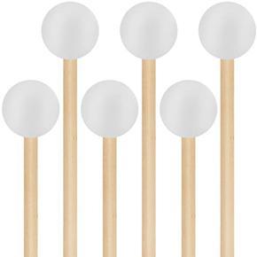 6 Pcs Marimba Mallet Percussion Xylophone Glockenspiel Sticks Marimba Drum Sticks for Gong Wood Block Drum Bells