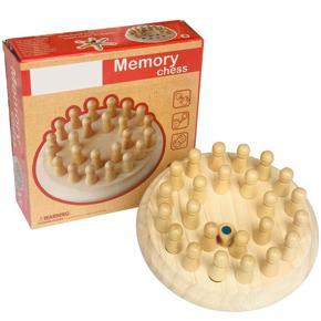 Wooden children's color memory chess training baby's attention and memory parent-child educational toys