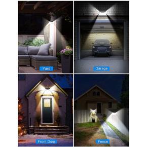 XHHDQES Solar Light Outdoor 310 LED Bright with Motion Sensor,3 Lighting Modes and 300 degree Wide Angle Illumination IP65