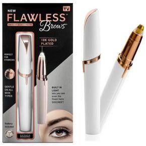 Flawless Brows Eyebrow Hair Remover Machine Pen Electric Shaver For Women Cell Operated