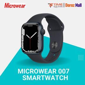 Microwear 007 Smartwatch Series 7 Wireless Charger Calling Option Waterproof