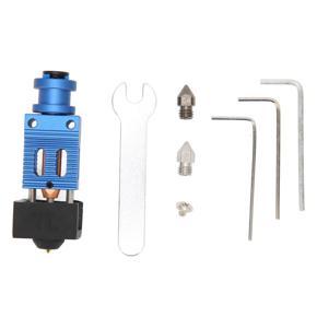 3D Printer Metal Hotend, Metal Hotend Kit 0.4mm Standard Nozzle Good Heat Dissipation for 3D Printer