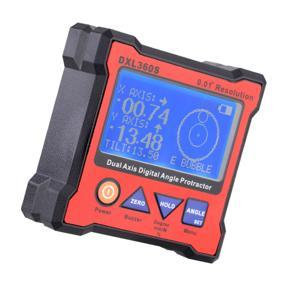 GMTOP DXL360S Dual Axis Digital Angle Protractor with 5 Side Magnetic Base High-precision Dual-axis Digital Display Level   Gauge 100-240V 50-60Hz