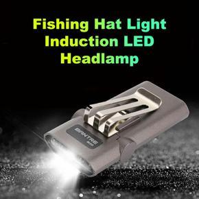 Camping Fishing Hat Light Induction LED Headlamp Hat Light Adjustable Headlamps