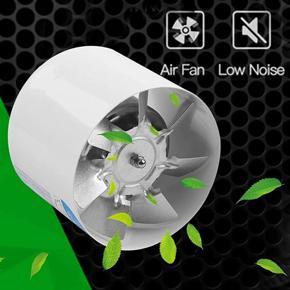 4 Inch Inline Duct Fan Air Ventilator Metal Pipe Ventilation Fan