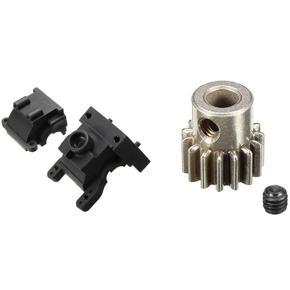 BRADOO- 15T Motor Gear EA1040 for JLB Racing CHEETAH 1/10 Brushless & Gear Box Gearbox Case Cover EA1049