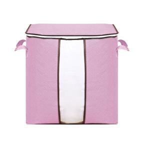 Blanket Storage Bag Foldable Space-saving Non-woven Fabric Folding Stackable Blanket Storage Bag for Wardrobe