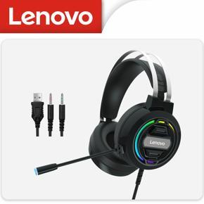 LENOVO H401  Wired Gaming Headset Noise Reduction Headphone With Cool Light Effect