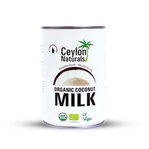 Organic Coconut Milk Ceylon Naturals - 400Ml