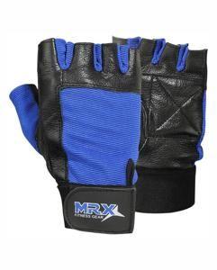 Gym Fitness Workout Wight lifting gloves Blue / Black