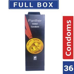 Panther - Dotted Condom - Full Box - 3x12=36pcs