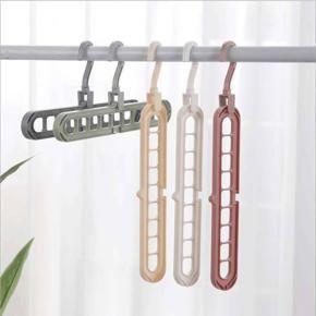 Adjustable Magic Hanger Storage Rack Non-slip Hooks Closet Tie Scarf Organizer