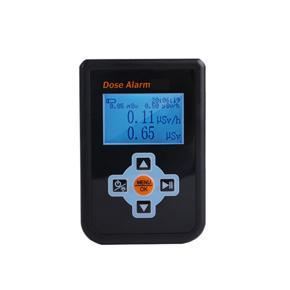 GMTOP Portable Radiation Tester Digital Backlight Dose Alarm X/ γ/ Hard β Ray Detecting Current & Cumulative DER Display Geiger Counter Dosimeter Monitor for Electromagnetic Field Factory Steel Minera