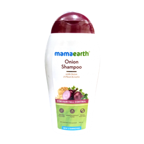 Mamaearth Onion Shampoo for Hair Growth & Hair Fall 200ml