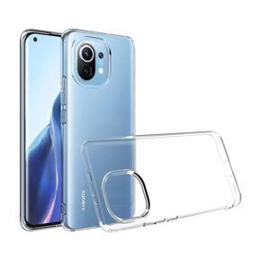 Soft Silicon Transparent Case Back Cover FOR Mi 11 Lite