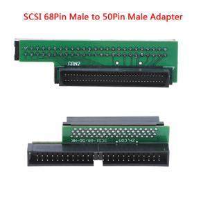 SCSI 68 pin 68-pin male to 50 pin 50-pin male adapter converter m-m