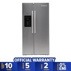 KONKA SIDE BY SIDE REFRIGERATOR-KRF-606WHI