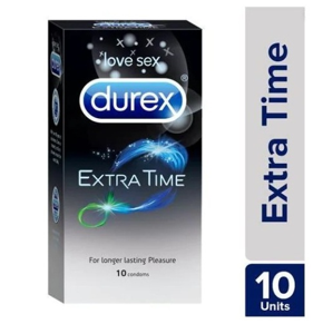 Durex Condom Extra Time - 10Pcs Pack