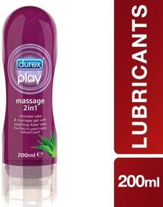 Durex Play 2 in 1 Massage Gel With Soothing Aloe Vera - 200ml