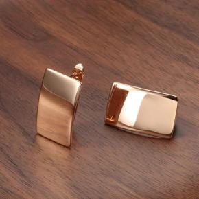 Glossy Dangle  Simple Square Earring