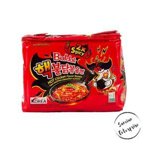 Buldak 2x Spicy Ramen Noodles 5Ps X 140gm - 700gm -Korea