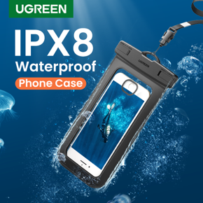 Ugreen Phone Case Bag Waterproof Phone Pouch 6.7'' Phone Bag Case For iPhone 13 12 11 Pro Max X 8 7 6S Samsung Galaxy S9 S8 Phone Case