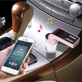 6 In 1 Car MP3/Bluetooth/FM Modulator/Charger/TF/Safety Hammer