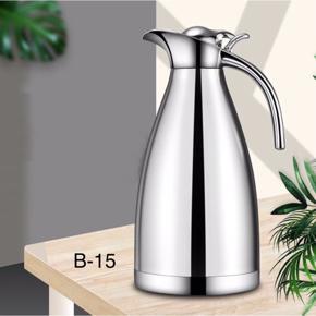 Double Wall Vacuum Jug / Stainless Steel Thermal Carafes Double Wall Vacuum Insulated with Press Button -Coffee Pot