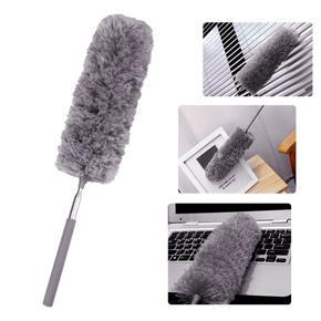 1Pcs /Adjustable Soft Microfiber Feather Duster Anti Static Dust Extend Handle Household Dusting Brush Cleaning Tools