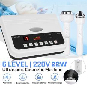 220V Ultrasonic Facial Cosmetic Machine Skin Body Therapy Beauty Wrinkle Removal -