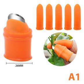 Silicone Vegetable And Fruits Thumb Cutter Finger cutter 5 in 1