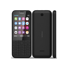 Nokia 225 - Dual Sim - PTA Approved - Black - Renewed