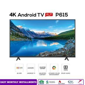 TCL 55" P615 UHD Android TV Dynamic 4K HDR display