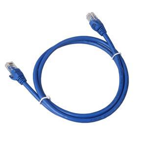 Ethernet Patch Cable Round Wire -free Copper Standard Head Data Line - blue 3m