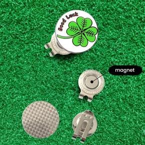 XHHDQES Golf Cap Clip Mark Ball Position Magnetic Removable Zinc Alloy Rust-Proof Mark Ball Cap Accessories 4