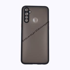 Realme 5 / Realme 5i / Realme 5s / Realme 6i - Smoke Matte Case with Soft Bumper Frame Slim Fit Protective Smoke Case Cover for Realme 6i