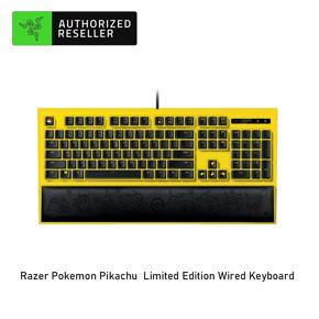 Razer Pokemon Pikachu  Limited Edition Wired Keyboard For PC Laptop Computer