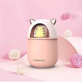 Leno Cute Pet Humidifier Indoor Bedroom Mist Sprayer With Colorful Night Lights Skin Moisturizer