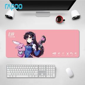 Rapoo Gaming gaming mouse pad office non-slip cartoon rubber pad precision lock edge personalized Internet cafe table pad