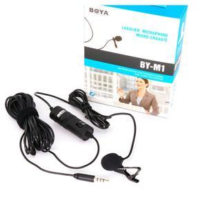 BOYA BY- M1 Lavalier Microphone - Black