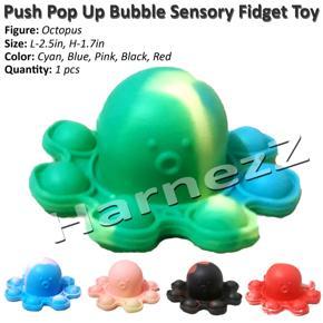 Pop Fidget Toy Rainbow Push Bubble Sensory Fidget Toys